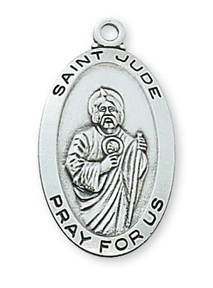 (L500ju) Ss St Jude 18 Ch&bx" - Unique Catholic Gifts