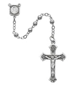 (1-4LF) 4mm All Sterling Rosary - Unique Catholic Gifts