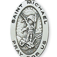 (L500mk) Ss St Michael 18ch&bx" - Unique Catholic Gifts