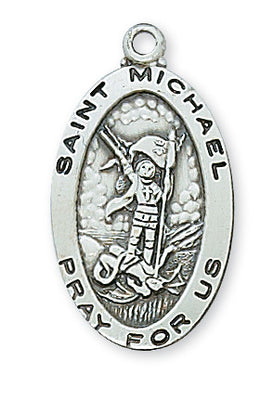 (L500mk) Ss St Michael 18ch&bx
