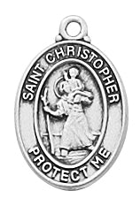 (L739) Ss St. Christopher 16 Ch&bx