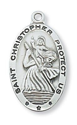 (L500ch) Ss St Christopher Ch & Bx - Unique Catholic Gifts
