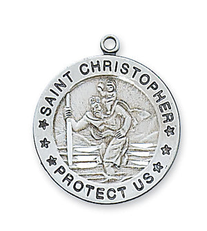 (L312ch) Ss St Chris 24 Ch&bx" - Unique Catholic Gifts