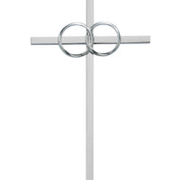 (71-43600) Cana Cross Silver 6" - Unique Catholic Gifts