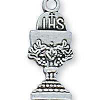 (L568) Ss Chalice 16ch & Bx" - Unique Catholic Gifts