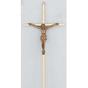 (C510-148g) 10 Brass Crucifix With 148 G - Unique Catholic Gifts