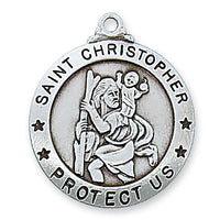 (L575ch) Ss St. Christopher 24 Ch &" - Unique Catholic Gifts