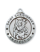 (L575ch) Ss St. Christopher 24 Ch &" - Unique Catholic Gifts