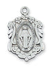 (L582) Ss Miraculous Medal 18ch&bx" - Unique Catholic Gifts