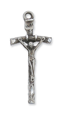 (L660) Ss Papal Crucifix 24