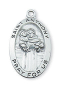 (L500an) Ss St Anthony 18 Ch&bx" - Unique Catholic Gifts