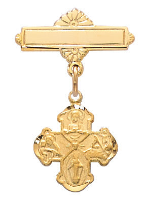 (428j) Gp Baby Bar Pin - Unique Catholic Gifts