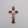 (Rc9156-rdc) 2" Rhodium Red Holy Mass Cfx - Unique Catholic Gifts