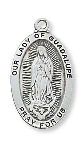 (L500gu) Ss Ol Guadalupe 18chain&box" - Unique Catholic Gifts
