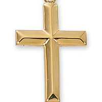 (J7022) G/ss Cross 18 Ch&bx" - Unique Catholic Gifts
