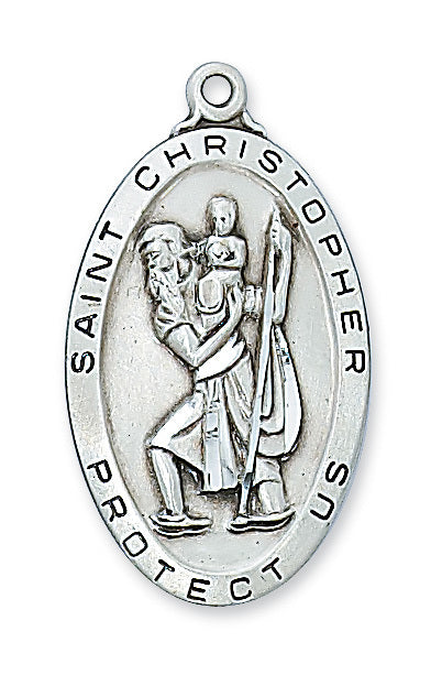 (L462) Ss St Chris 24 Ch&bx" - Unique Catholic Gifts