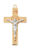 (J9199) G/ 2tone St Benedict 18 Ch&bx" - Unique Catholic Gifts