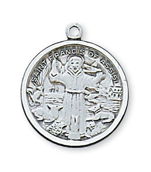 (L415fr) Ss St Francis 18 Ch&bx" - Unique Catholic Gifts