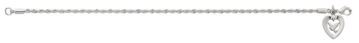 Rope Holy Spirit Bracelet ("7 1/2") - Unique Catholic Gifts