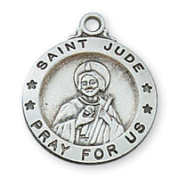 (L700ju) Ss St. Jude 18' Ch & Bx - Unique Catholic Gifts
