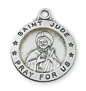 (L700ju) Ss St. Jude 18' Ch & Bx - Unique Catholic Gifts