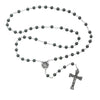 (163asf) 6mm Genuine Hematite Rosary - Unique Catholic Gifts