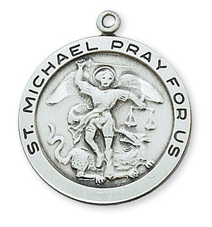 (L420mk) Ss St Michael 24 Ch&bx" - Unique Catholic Gifts