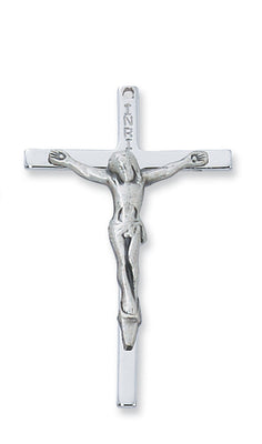 (L6026S)Sterling Silver Crucifix 24