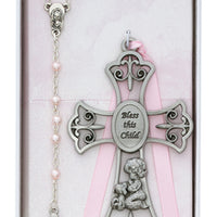 (Bs59) Bless the Child,girl Rosry Set - Unique Catholic Gifts