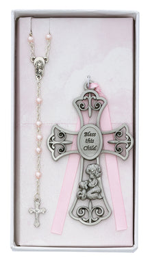 (Bs59) Bless the Child,girl Rosry Set - Unique Catholic Gifts