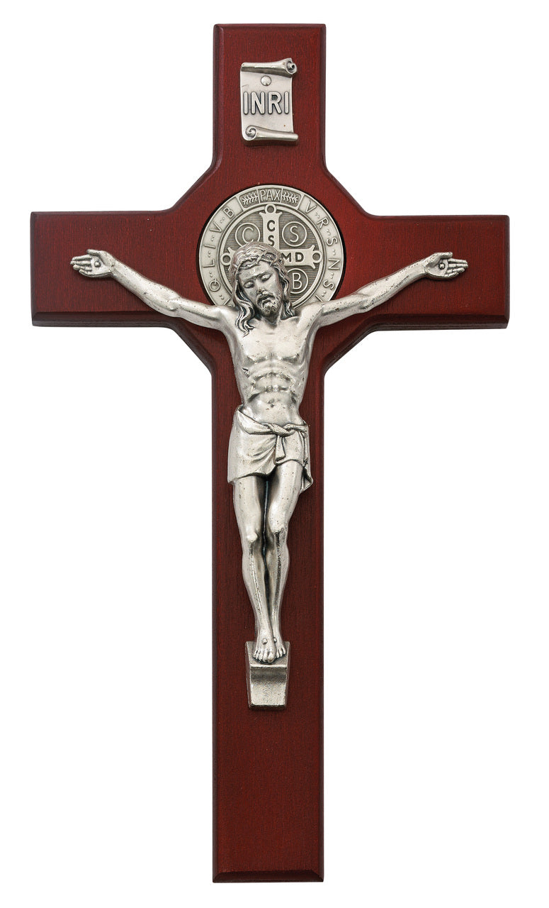 (79-42672) 10.5" Cherry St. Benedict Cfx - Unique Catholic Gifts