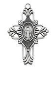 (L678) Ss Miraculous Cross 20" Ch&bx - Unique Catholic Gifts