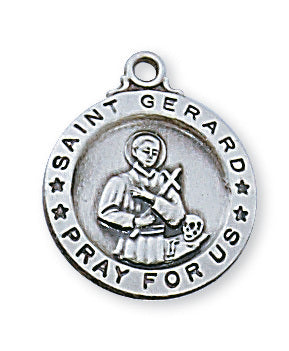 (L700gr) Ss St. Gerard 18" Ch&bx - Unique Catholic Gifts