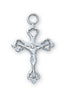 (L8017b) Ss Baby Crucifix 13 Chain/w" - Unique Catholic Gifts