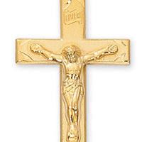 (J7028) G/ss Crucifix 20 Ch&bx" - Unique Catholic Gifts