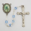 (R215df) 6mm Blue Ol Grace Rosary - Unique Catholic Gifts