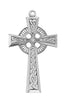 (L5ac) Ss Celtic Cross 24 Ch&bx" - Unique Catholic Gifts