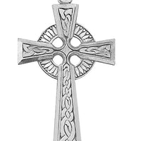 (L5ac) Ss Celtic Cross 24 Ch&bx" - Unique Catholic Gifts