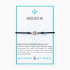 Breathe Blessing Bracelet (Silver Medal on Navy Cord) - Unique Catholic Gifts