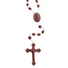 Plastic Rosary Brown - Unique Catholic Gifts