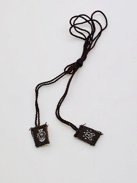 Brown Scapular 1/2" cloth - Unique Catholic Gifts
