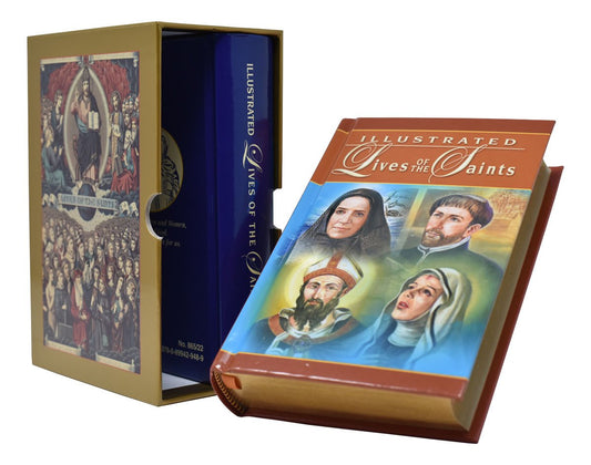 Illustrated lives of the Saints (Set) Volumes 1 and 2 - Unique Catholic Gifts