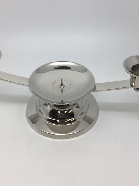 Wedding Unity Candle Brass Silver. - Unique Catholic Gifts