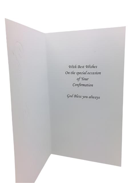 Confirmation Greeting Card for a Son - Unique Catholic Gifts
