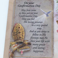 Confirmation Greeting Card for a Son - Unique Catholic Gifts