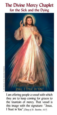 The Chaplet of Divine Mercy for the Sick and Dying pamphlet - Unique Catholic Gifts