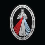Divine Mercy Transparent Car Decal - Unique Catholic Gifts