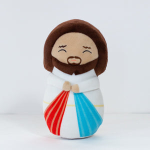 Divine Mercy Jesus Plush Doll 10" - Unique Catholic Gifts