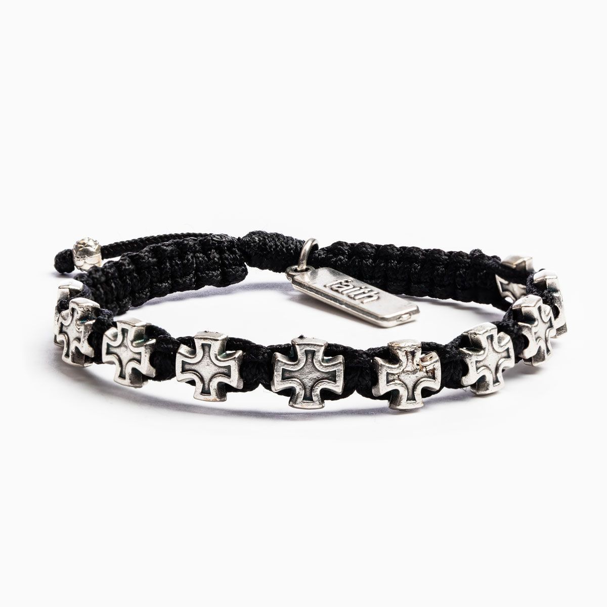 Faith Blessing Bracelet Silver Medals - Unique Catholic Gifts