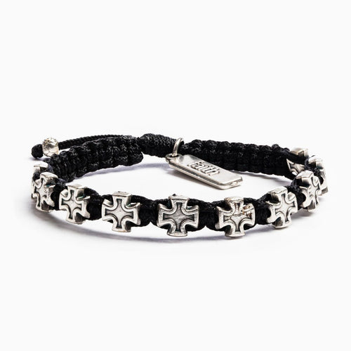 Faith Blessing Bracelet Silver Medals - Unique Catholic Gifts